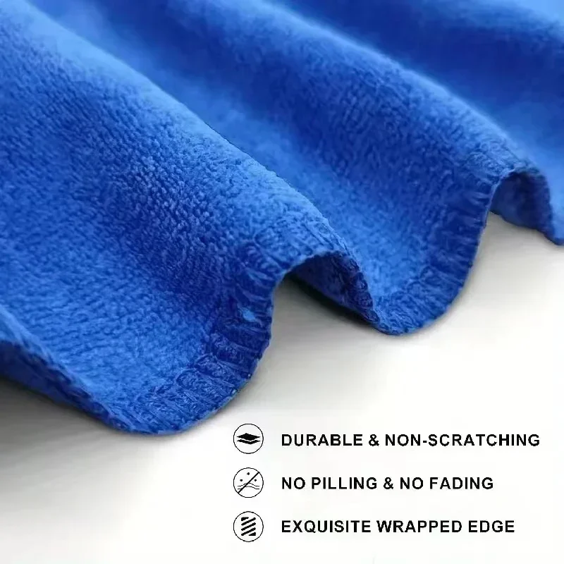 Microfiber Cleaning Cloths Lint Free Reusable Super Absorbent for Car Window