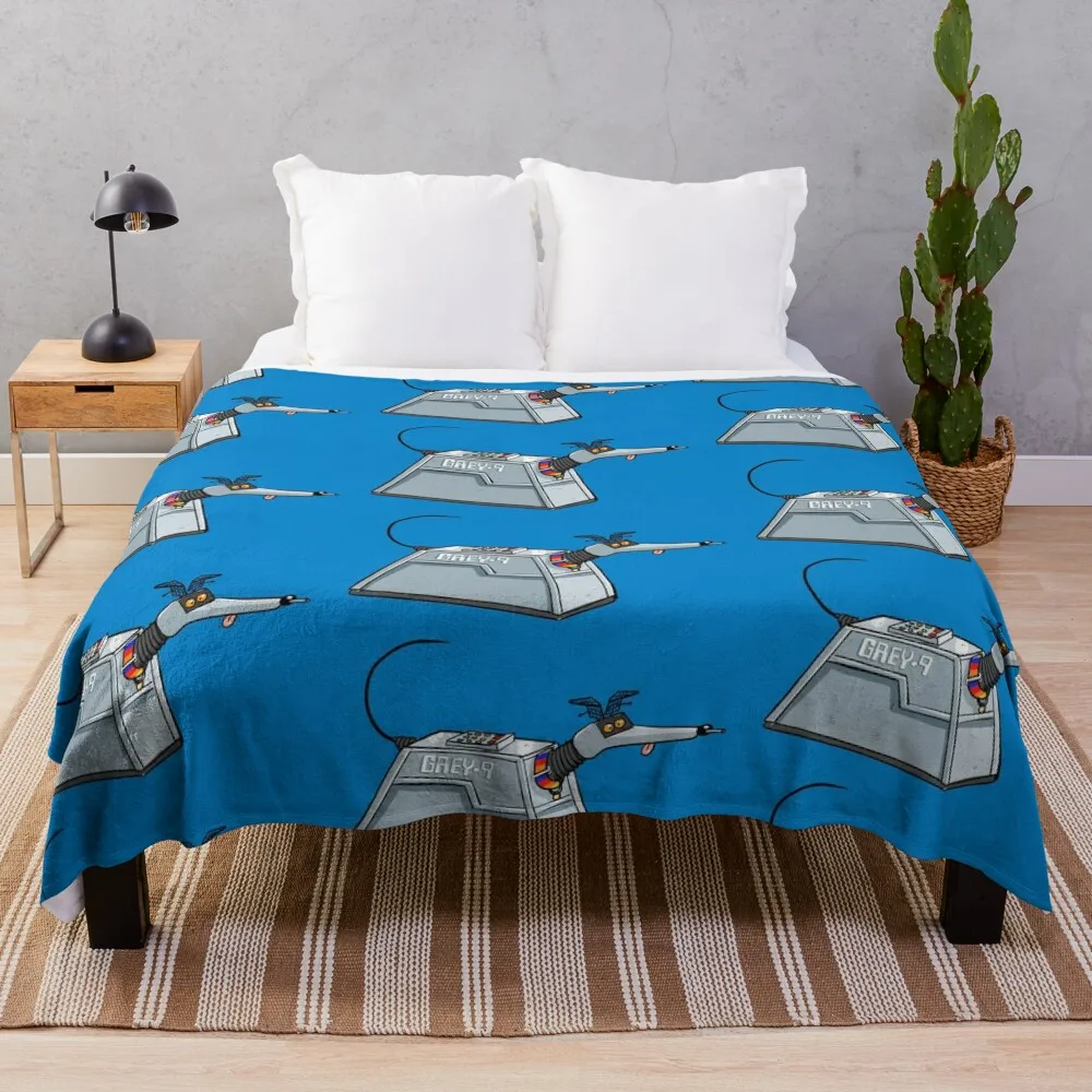 

Grey-9 Throw Blanket Weighted Sofa Blankets
