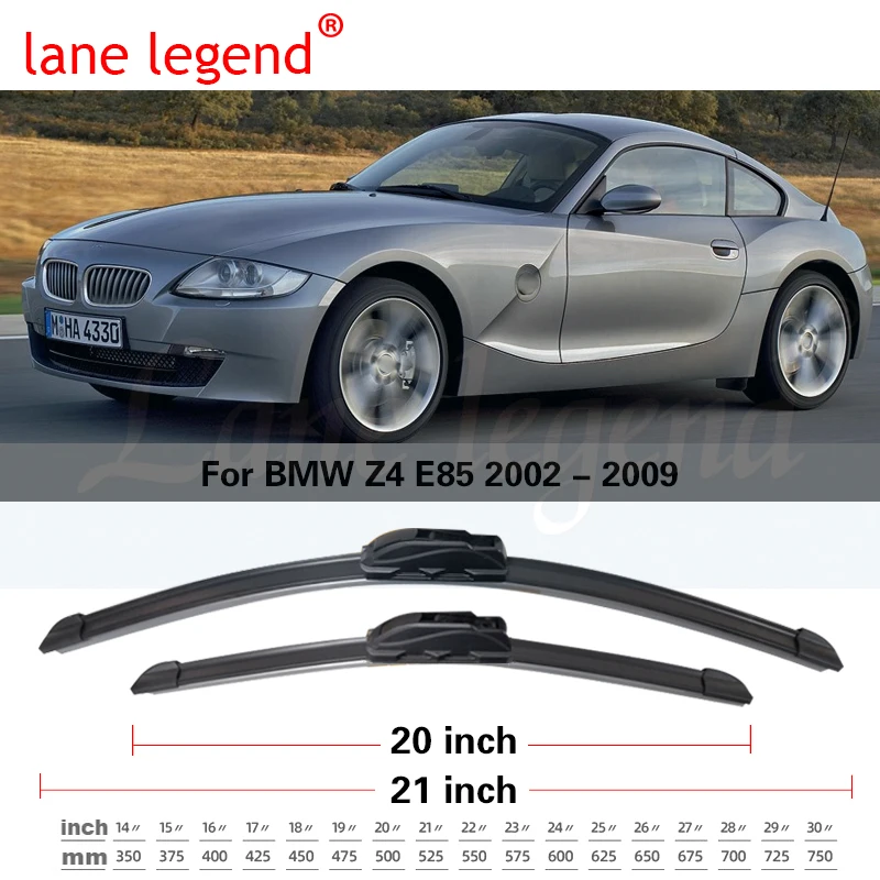 Car Wiper Blade for BMW Z4 E85 2002 2003 2004 2005 2006 2007 2008