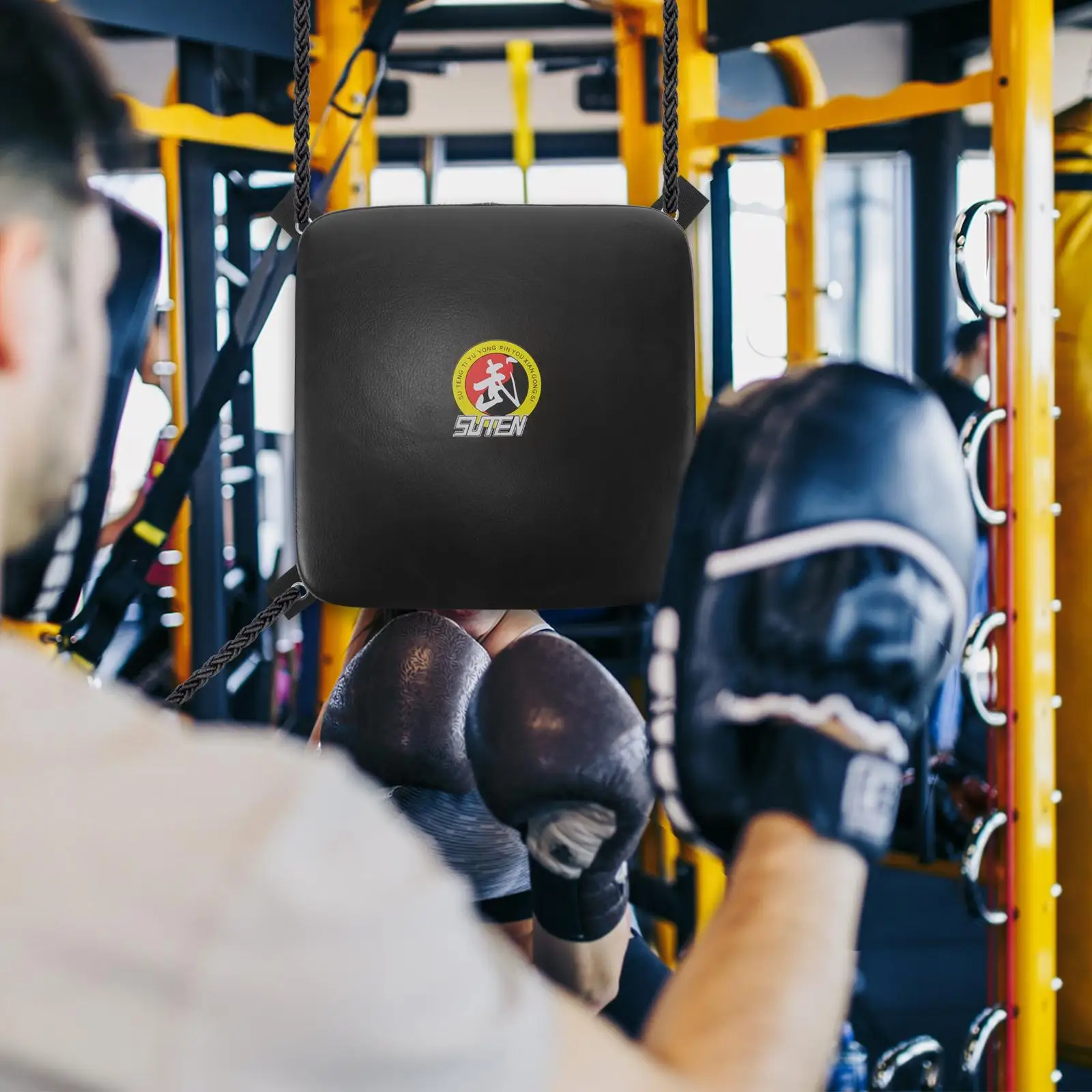 Boxing Training Target Wall Punching Pad Sandbags Mount Kicking Mounted Pads Mat Wall-mounted