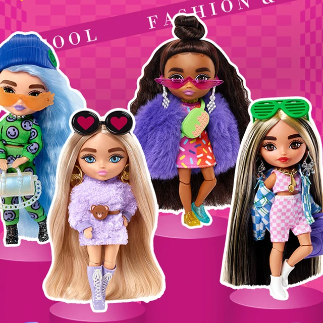 Barbie Fashion Trendy Series Mini Barbie's Doll Interactive