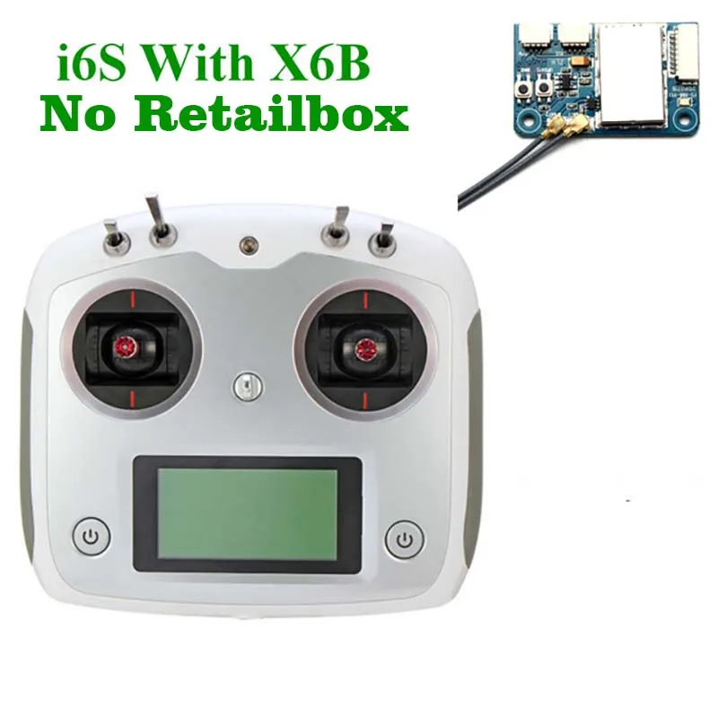 

With Change Mode Gift FS-I6S FS I6S Flysky 10CH 2.4G RC Quadcopter Transmitter Controller Set w/Receiver FS-iA6B or FS-IA10B
