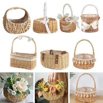 Willow Rattan Woven Basket 6