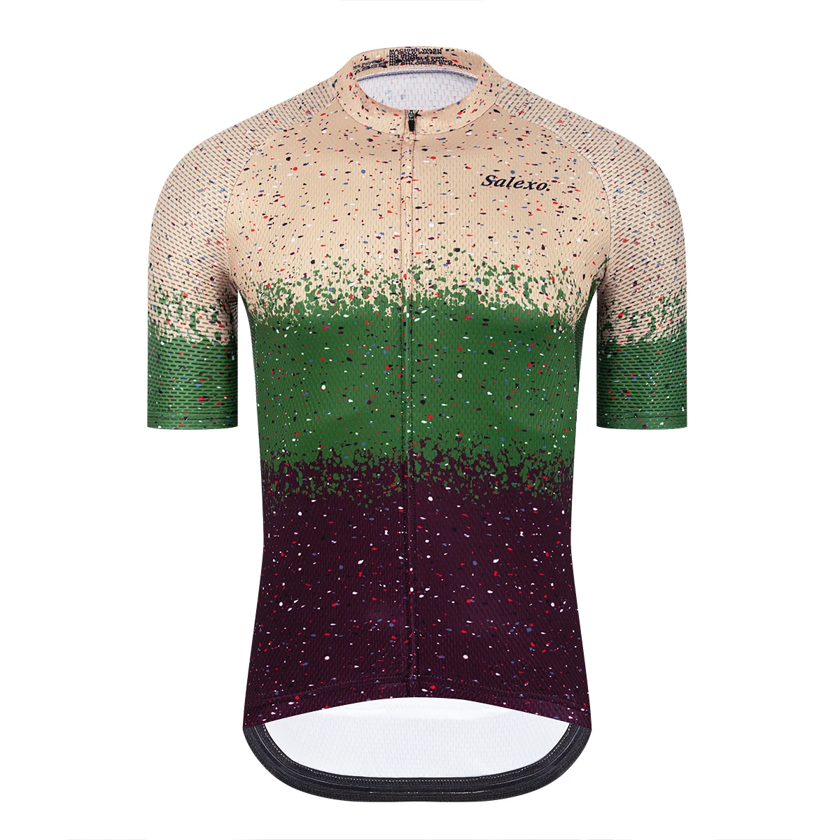 Star Dot Printing Cycling Jersey Men Short Sleeve Summer Bike Clothing MTB Bicycle Jersey Tops Outdoors Road Cycling Shirt
