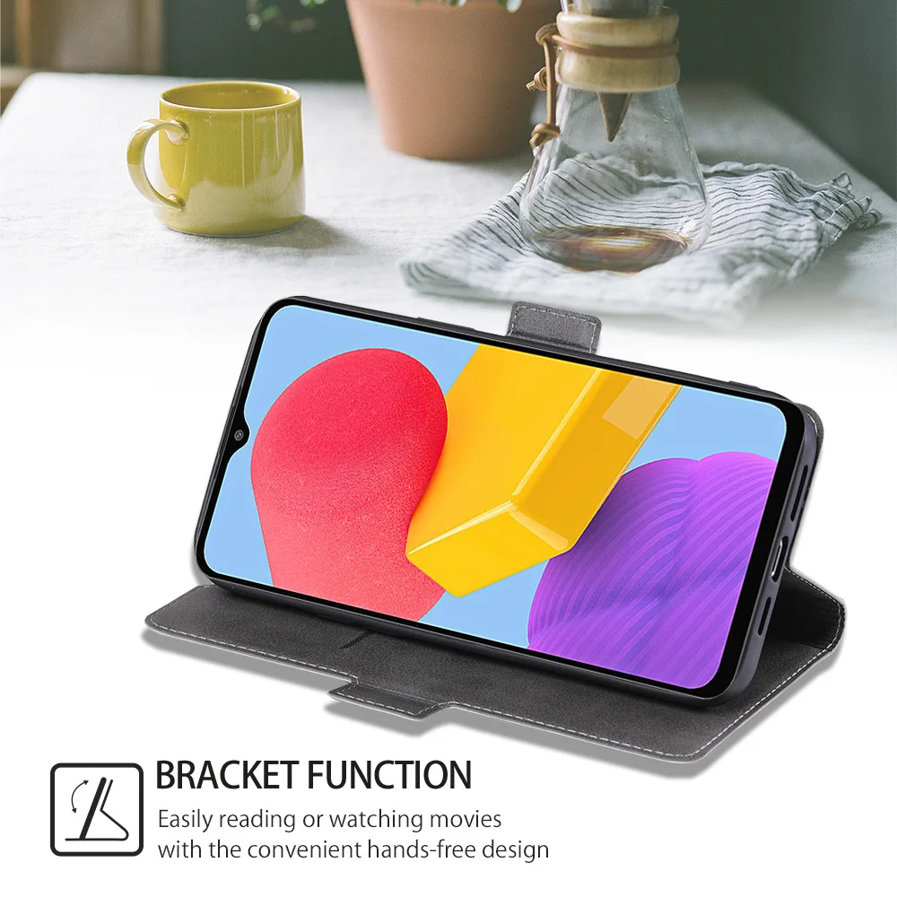 Luxury Leather Flip Cover Business Phone Case
