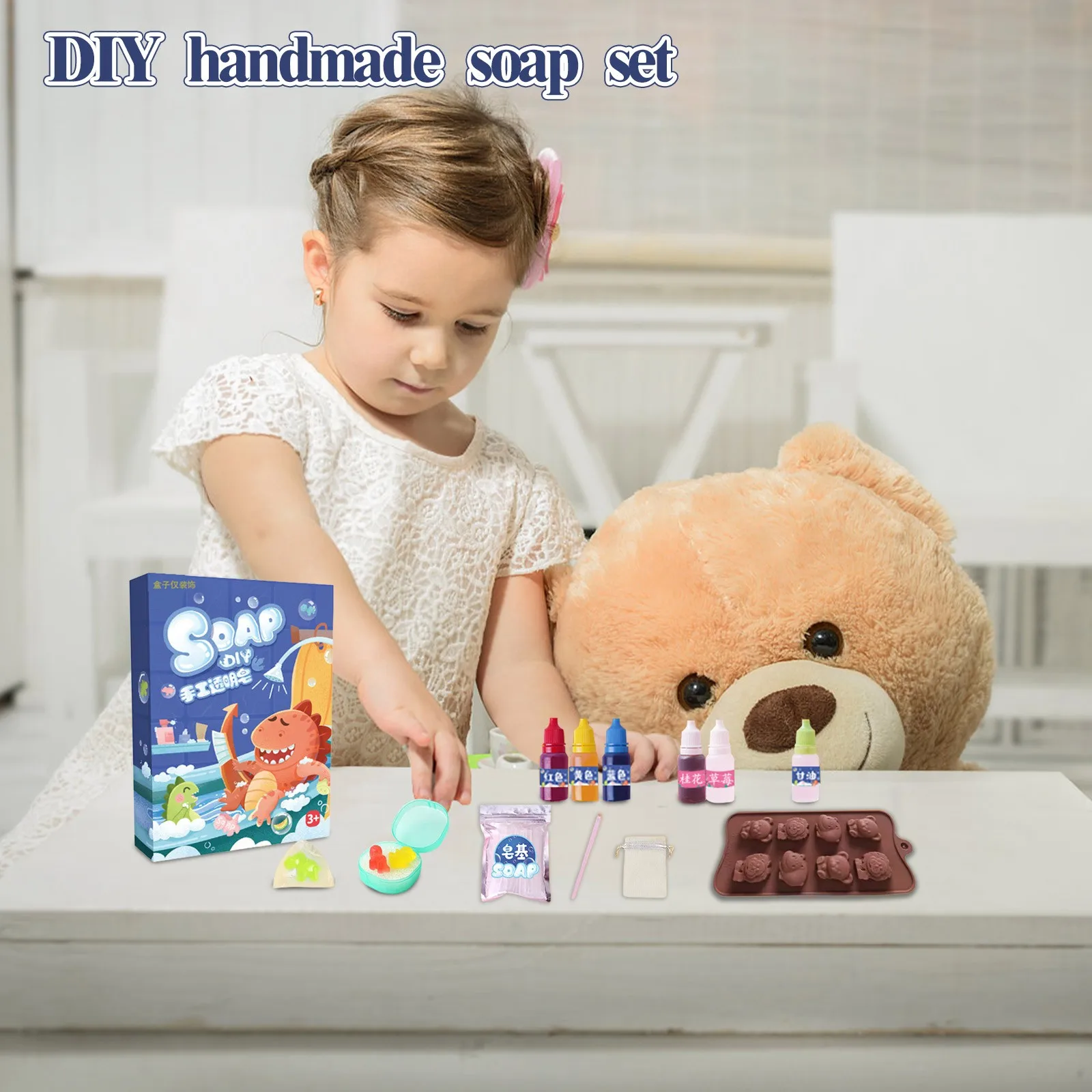 DIY Crystal & Plant Soap Making Kit 4