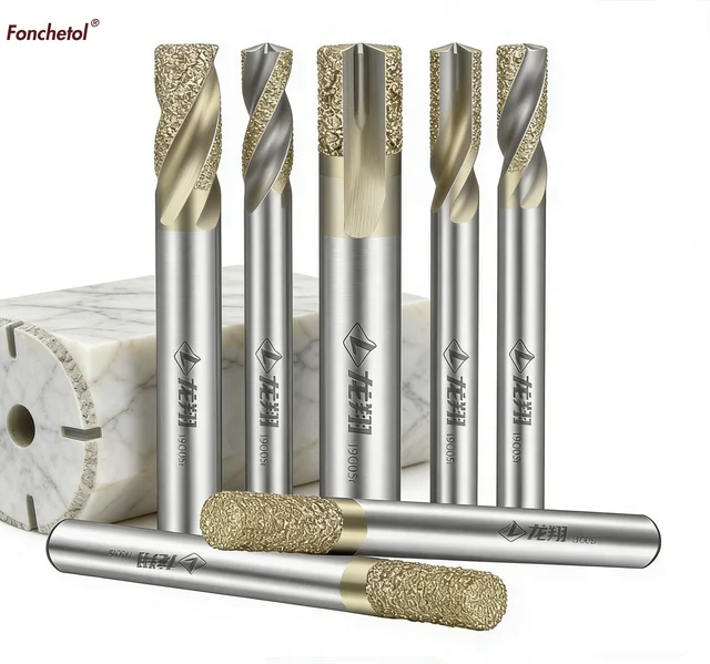 Outil de sculpture sur pierre CNC - 1 pièce, base de fraisage pour marbre, couteau à découper la pierre 1