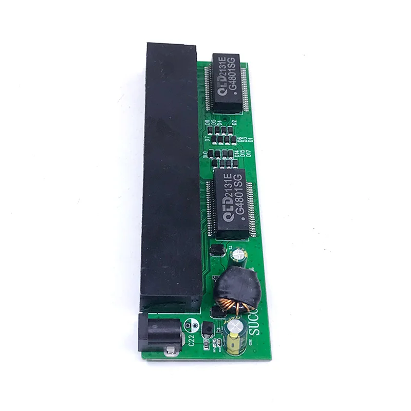 8포트 10/100M 이더넷 스위치 모듈 PCBA 보드 OEM 자동 감지 포트 PCBA 보드 OEM 마더보드