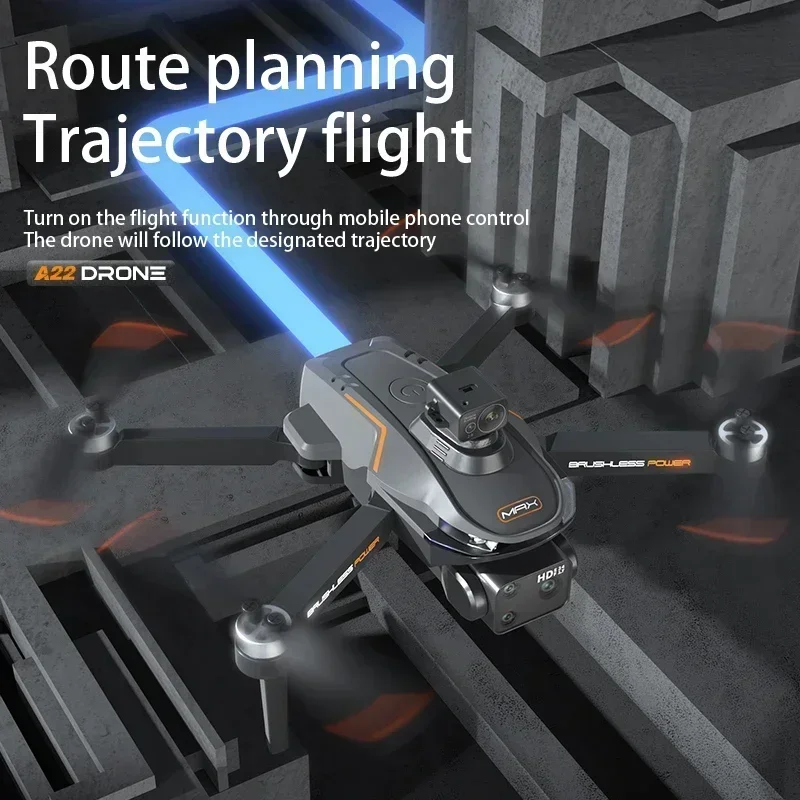XIAOMI New A22 Drone 8K 5G GPS double Camera HD Aerial Photography WIFI Optical Localization Four-way Obstacle Avoidance Drone aerial photography drone