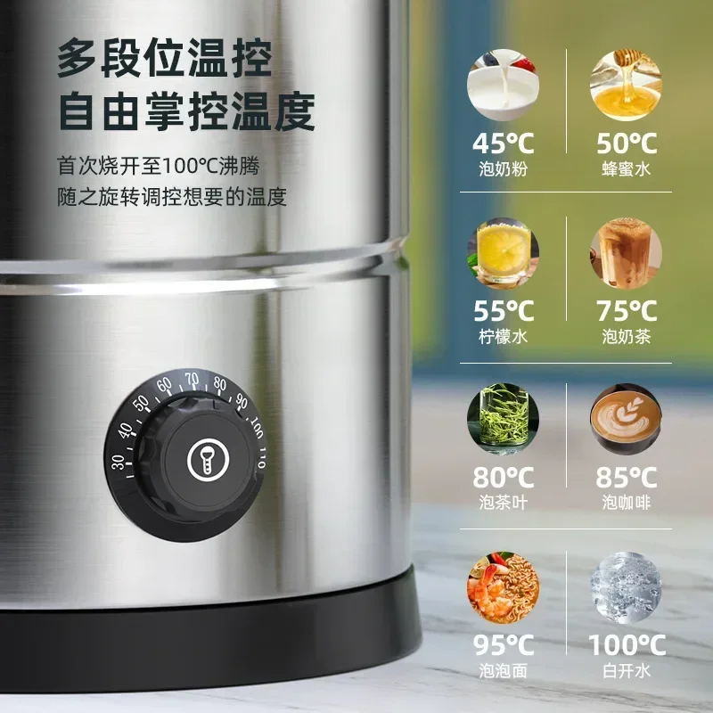 Outdoor Electric Hot Water Boiler Urn Stainless Steel Commercial Hot Water Boiler Dispenser 5
