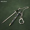 Mini Longclaw Sword GOT Jon Snow Game American Drama Peripheral Metal Cold Weapon Model of Thrones Ornament Craft Gift Boy Toy 1