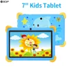 2025 New Children's Tablet 7" inch HD Screen Preinstalled With Silicone Sleeve microUSB DC Charge Dual Camera Gift For Children 1