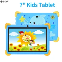 2025 New Children's Tablet 7" inch HD Screen Preinstalled With Silicone Sleeve microUSB DC Charge Dual Camera Gift For Children 1