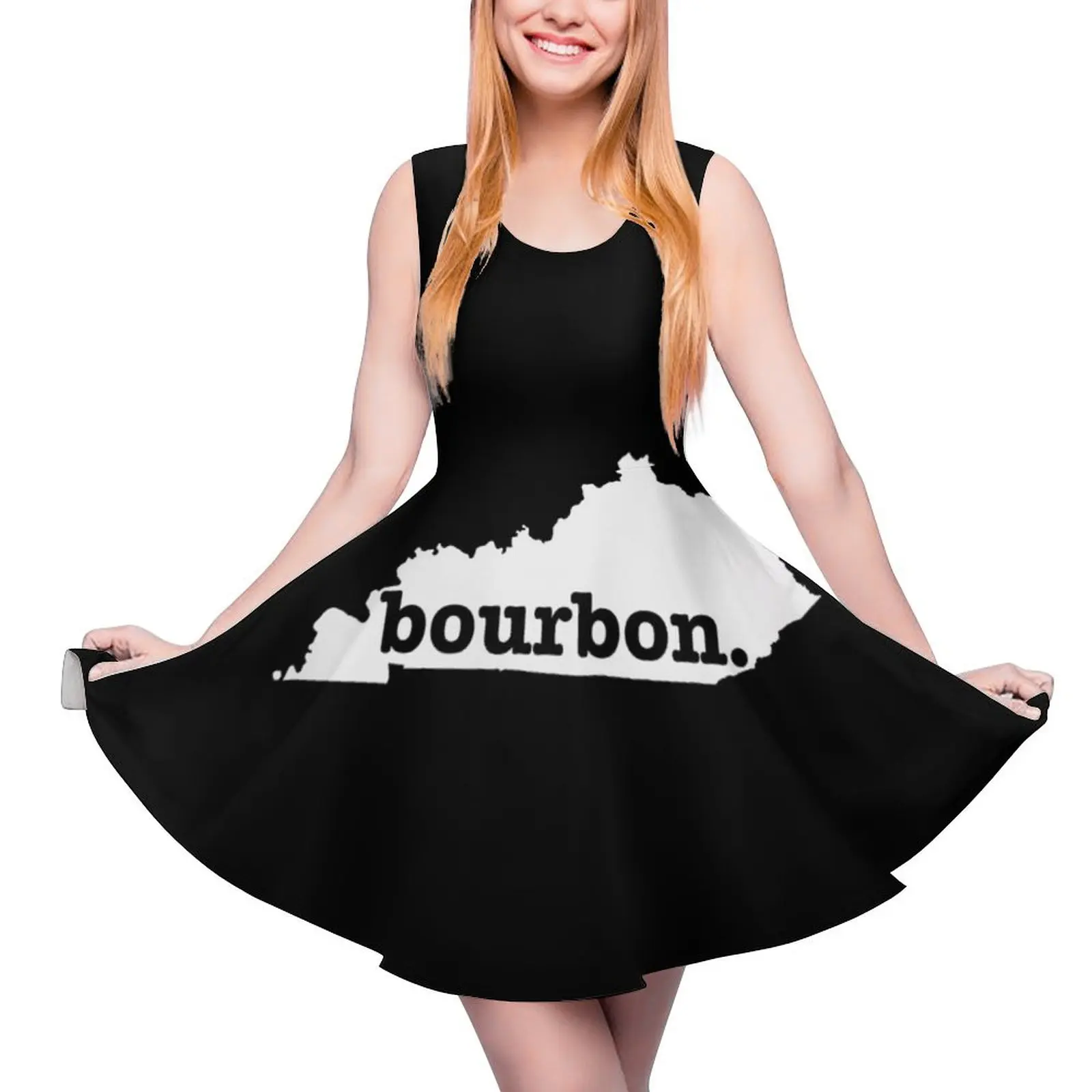 

Женское длинное платье без рукавов Kentucky Home T Kentucky Bourbon