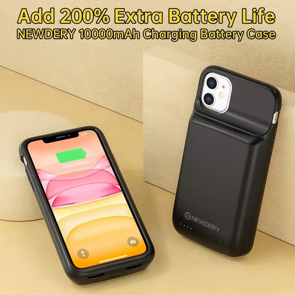Newdery Battery Iphone 11 Pro Max Charging Case Amazon NEWDERY