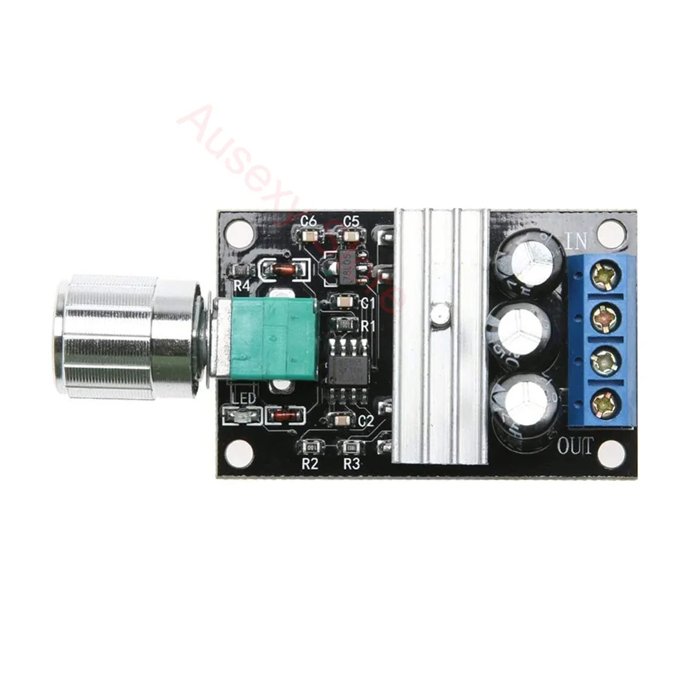 DC 6-28 V 12 V 24 3A PWM Control Switch Driver of Engine Speed Regulator Variable Fan Adjustment for DC Motor Governor Tools