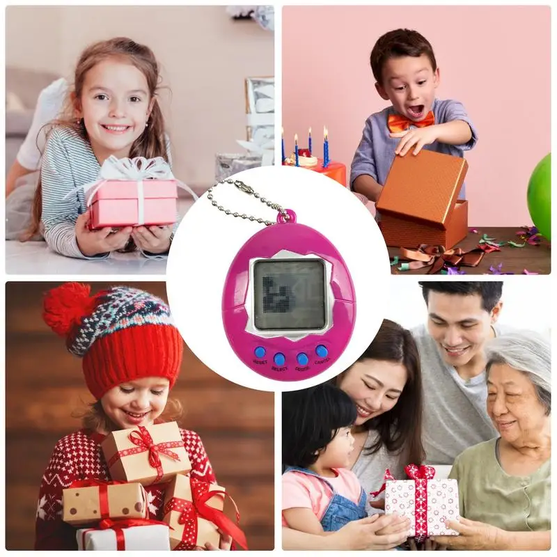 Portable Tamagotchis Tamagotchis Electronic Pet Machine Keychain Pet InVirtual Cyber Pet Keychain E-pet Interactive Toy 6