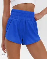 Ice Silk Sports Shorts Yoga Women's Shorts High Waist Double layer Fast drying Breathable Sports Shorts Outdoor Leisure Running - Image 6