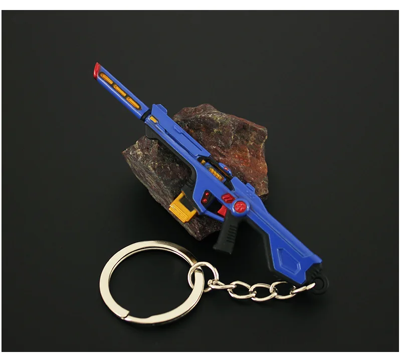 Valorant Keychain Phantom Radiant Entertainment System 9cm Keyring Game Mini Metal Model llaveros Jewelry Gifts Toys Boys 10PCS