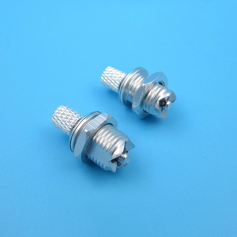 2Pcs 22mm CNC Aluminum Push Button Hatch Locks 6X10X22mm M10 X22mm