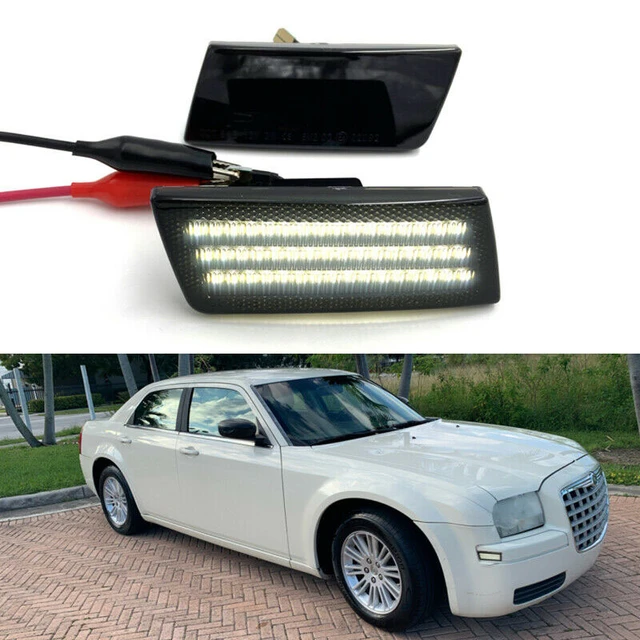 Vinstar KFZ-Ersatzleuchte LED Nebel Scheinwerfer Tagfahrlicht für JEEP,  kompatibel mit: JEEP 2006-2011 DODGE ab 2006 CHRYSLER 300C 2004-2010