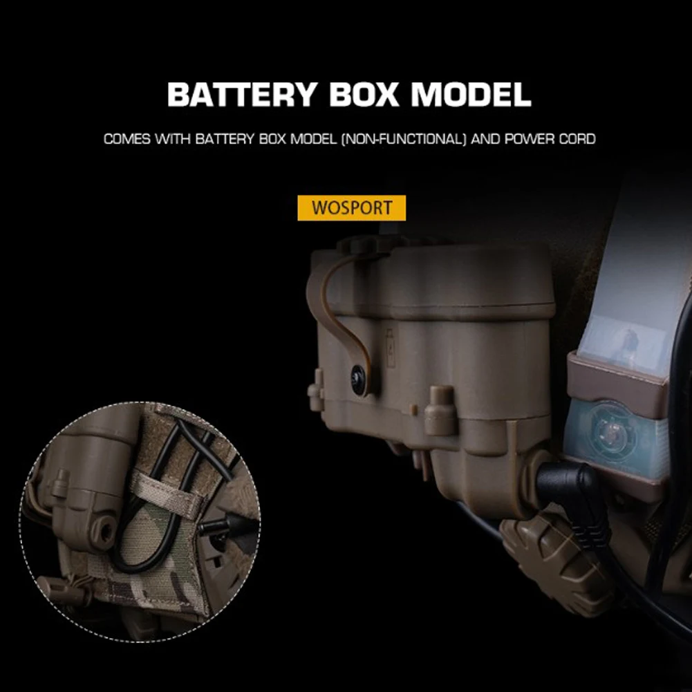 GPNVG 18 Night Vision Goggle No Function Helmet Binocular Model Dummy Binoculars Airsoft Hunting Binoculars for Fans Collection