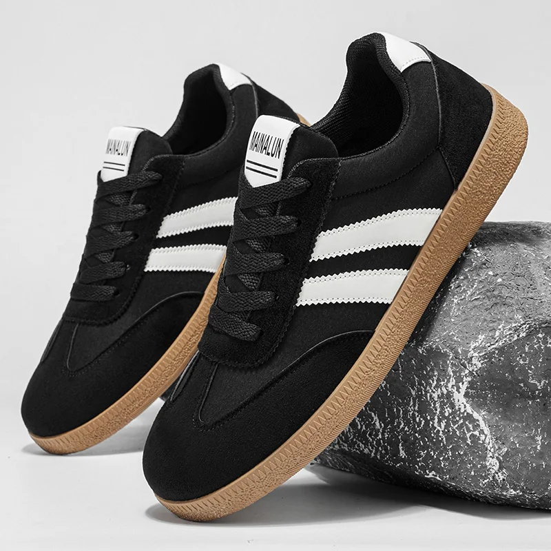 A Pair of Skateboard Shoes, Shoes for men,German Training Shoes, Men's tennis shoes,Men'S Fashionable Sports And Leisure Shoes, 3