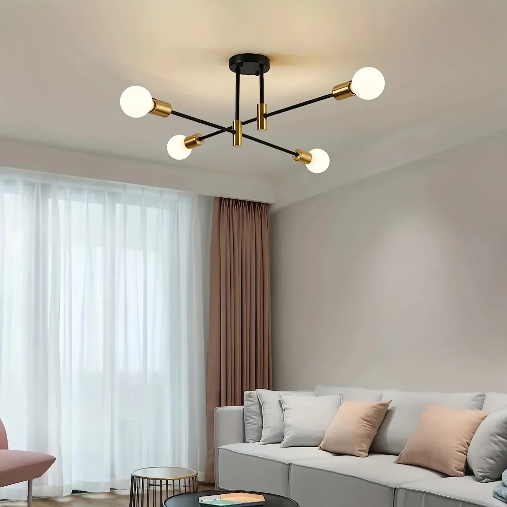 Minimalism Ceiling Light Without Bulb Modern Industrial Pendant Light for Living Room Dining Room Bedroom Kitchen Cafe