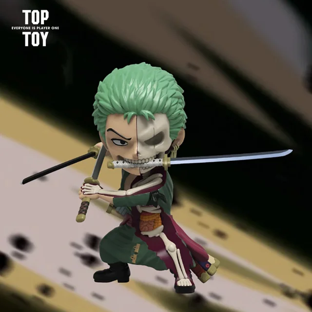 TOPTOY, One Piece Anime Figure, Jason Freeny Japanese Cartoon Collection Figurine Model Statue Blind Box Mystery Gift Decoration 3