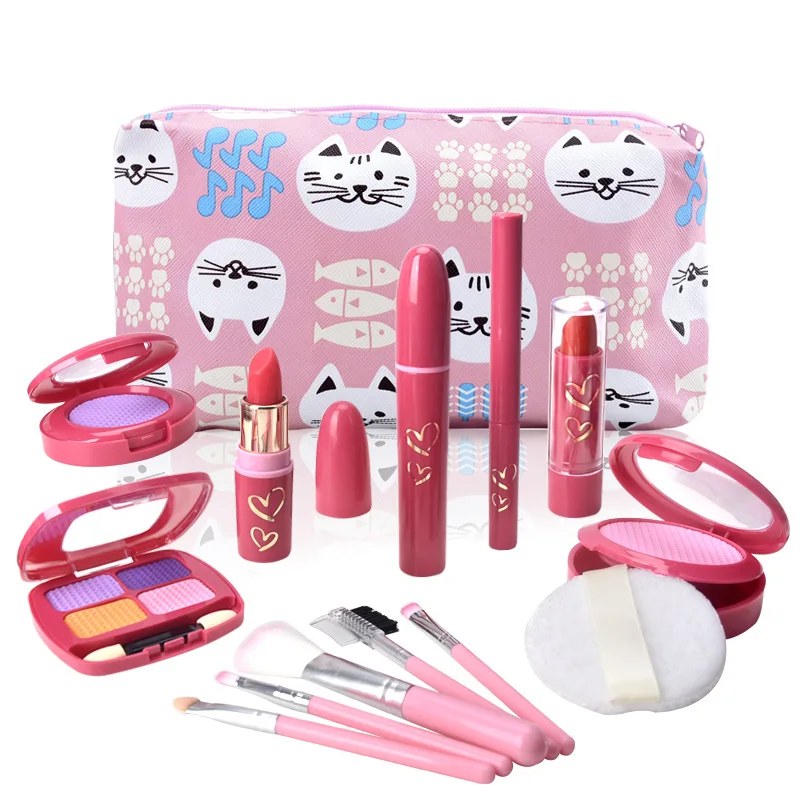 Pretend Makeup Kit For Girls, Kids Pretend Play Makeup Set For Birthday - View #4