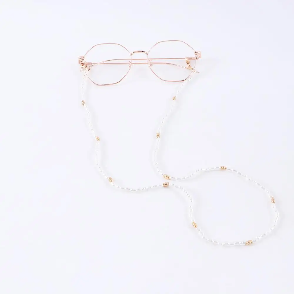 Holders Hold Straps Anti-lost For Women Eyewear Jewelry Men Face Mask Necklace Pearl Chain Reading Glasses Chain Glasses Clips - 4