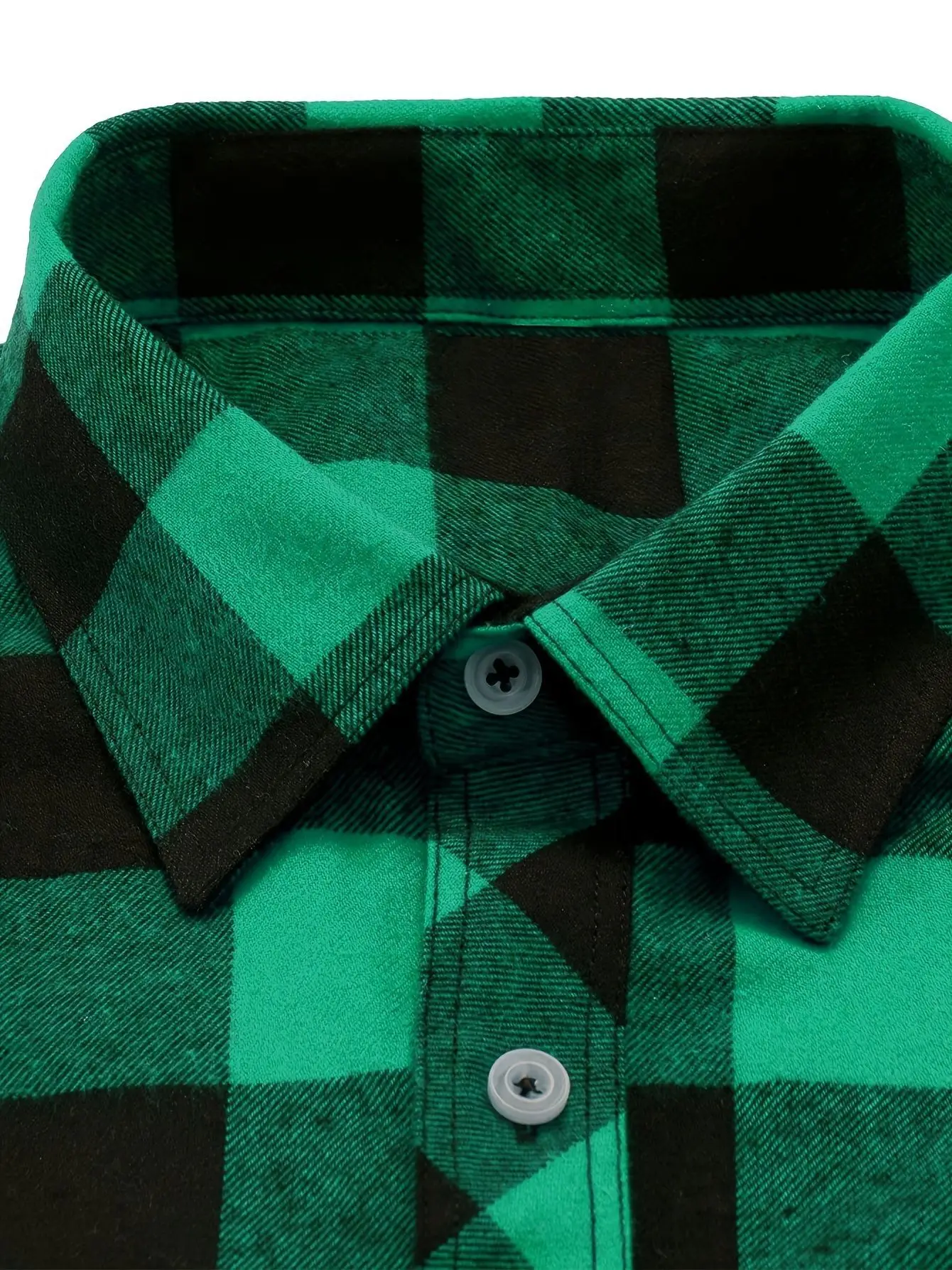 قميص رجالي كاروهات للربيع والخريف بأكمام طويلة من الفلانيل، قميص عصري من مزيج القطن، قميص كاجوال للشارع والأنشطة الخارجية