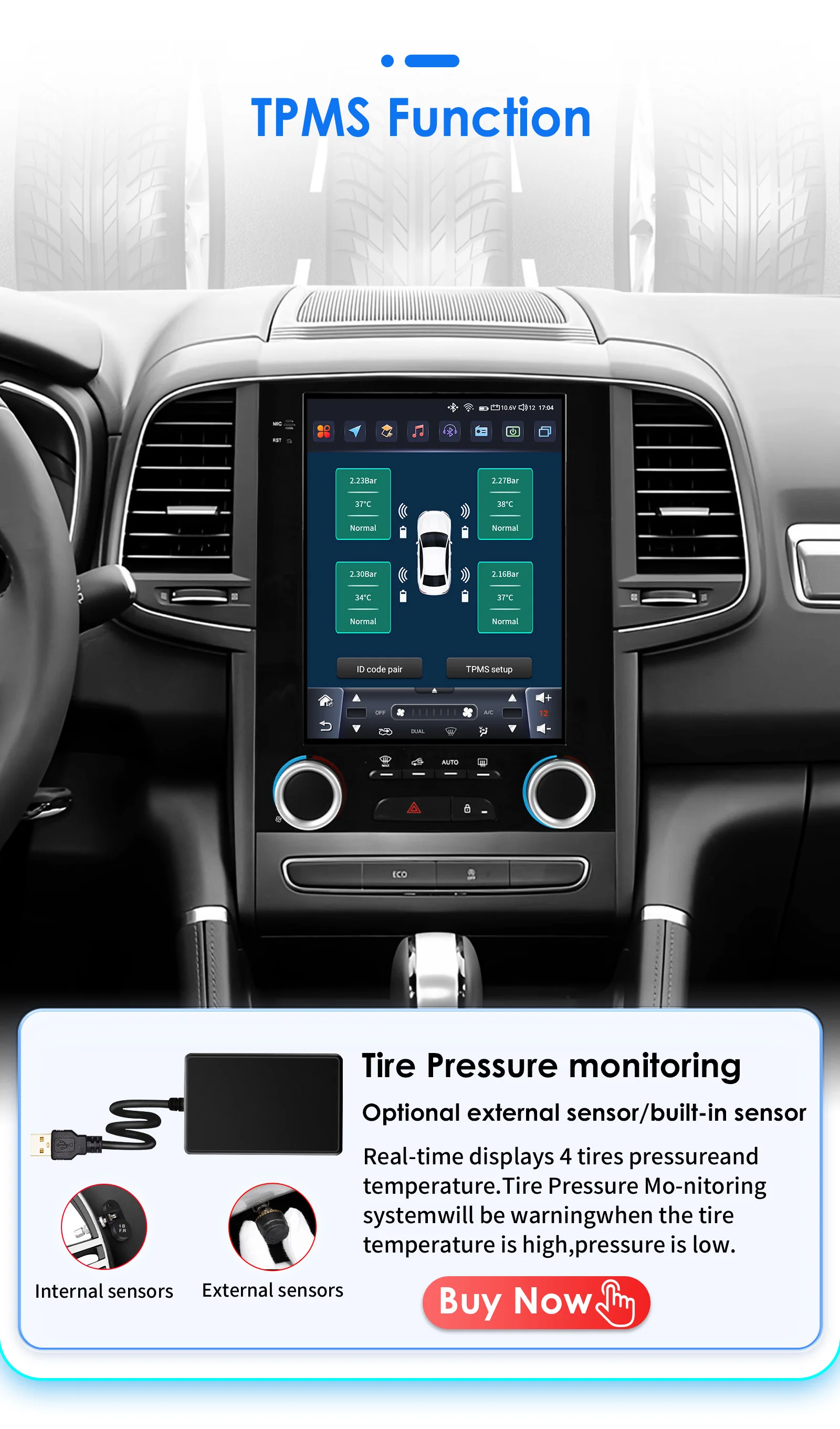 9,7 "Carplay Android auto radio für Renault Koleos Megane 4 Samsung SM6 Talisman 2017 2018 2019 Multimedia player 2DIN 360 Kamera – Detail 23