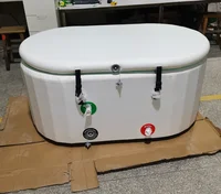 Cold Plunge Tub Inflatable Bathtub Water Plunge Tub Ice Bath Tub For Adults Cold Plunge For Family Foldable Design For Car Trunk 1