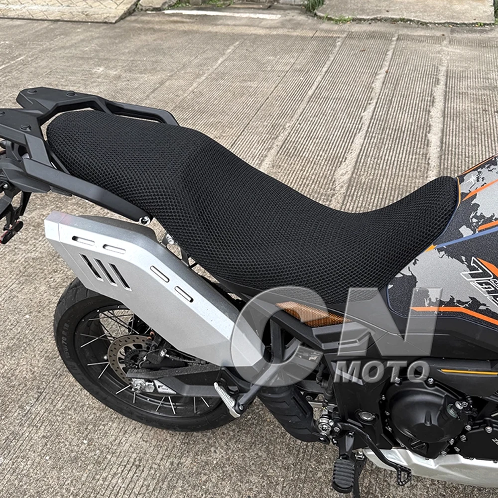 Housse De Coussin De Siège Antidérapante En Maille Respirante Pour Moto