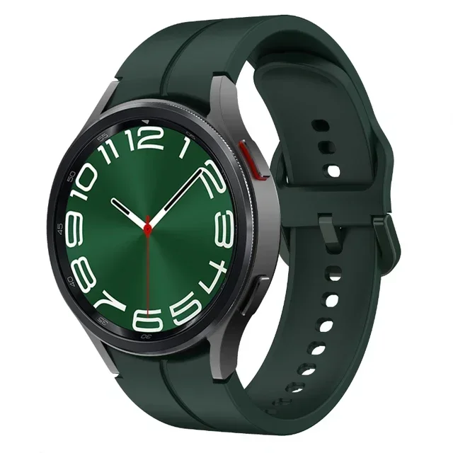 Sleek 20mm Silicone Watch Strap - Premium Wristband