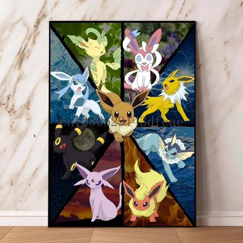 ポケモン周辺機器ピカチュウ Gyarados ゼニガメヒトカゲキャンバス絵画