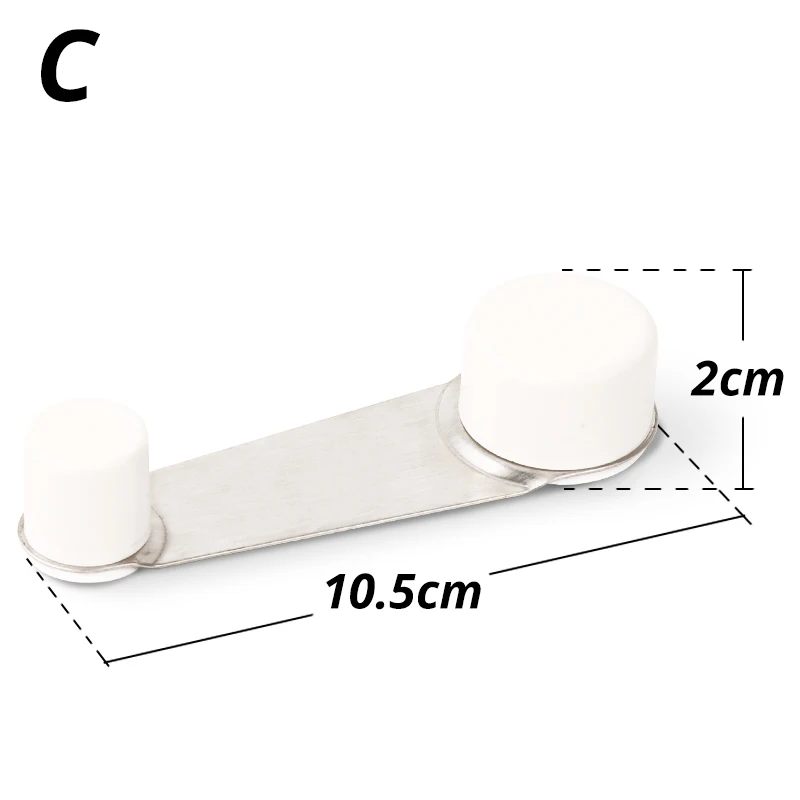 Stainless Steel Door Stopper Floor Wall Silicone Rubber Stops Doorstop House Floor Door Wedge Stop Handle Protector 1pc door stopper