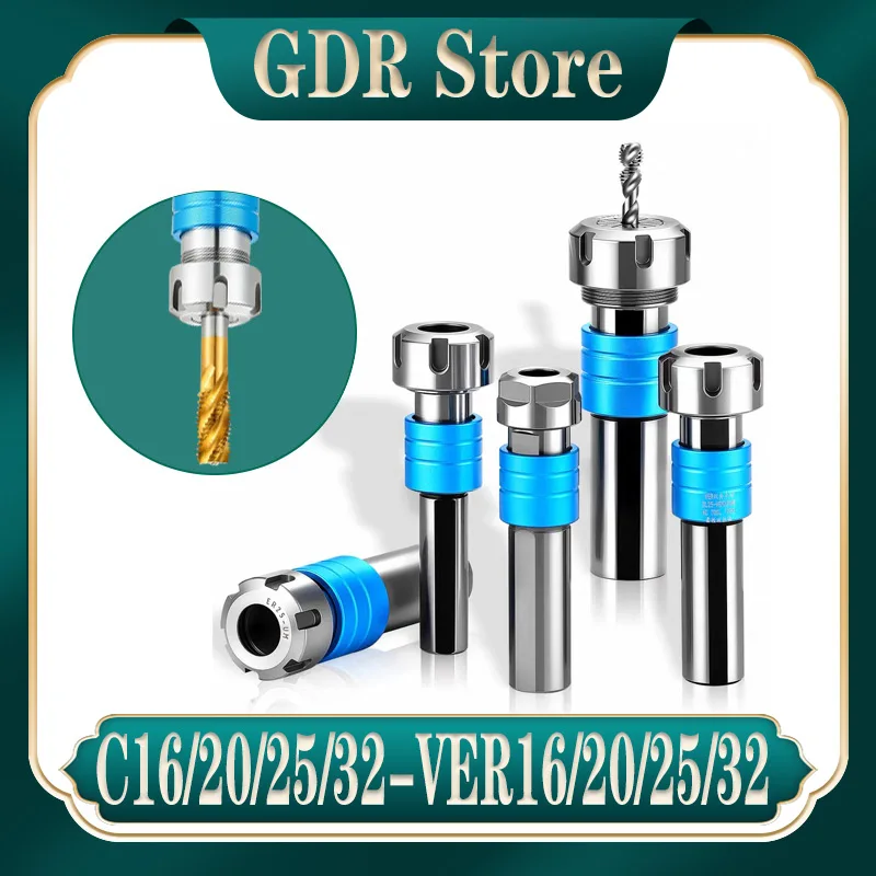 GDR Werkzeughalter mit geradem Schaft C16 C20 C25 C32 VER ER16 ER20 ER25 ER32 VER16 VER20 VER25 VER32 Werkzeughalter