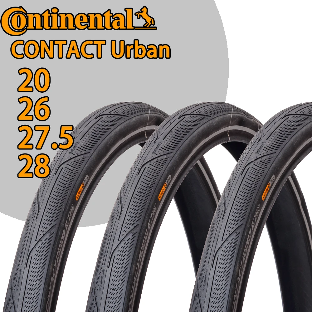 Continental Contact Urban Original Bicycle Tire 16 20 26 27.5 28 Pollici 37/40/47-622 Electric Bike Wire Tire E-Bike Parte In Bicicletta