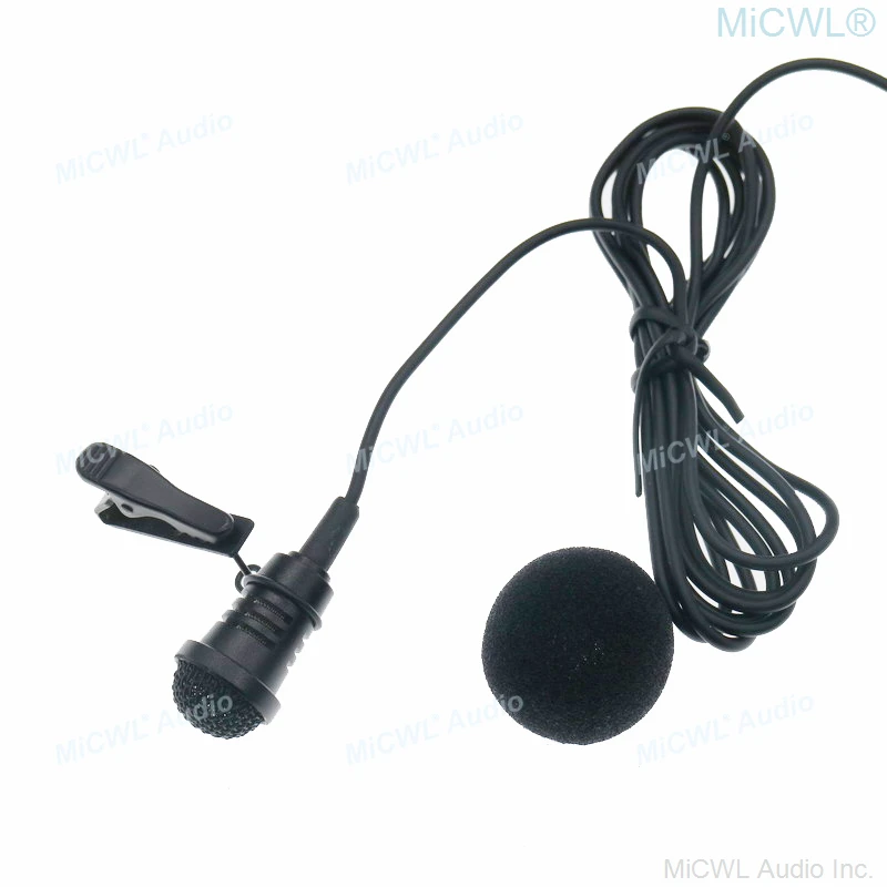 ME4 Microfone Lavalier para Microfono da bavero per AKG Samson Gemini Wireless XLR Mini a 3 pin - Image 5