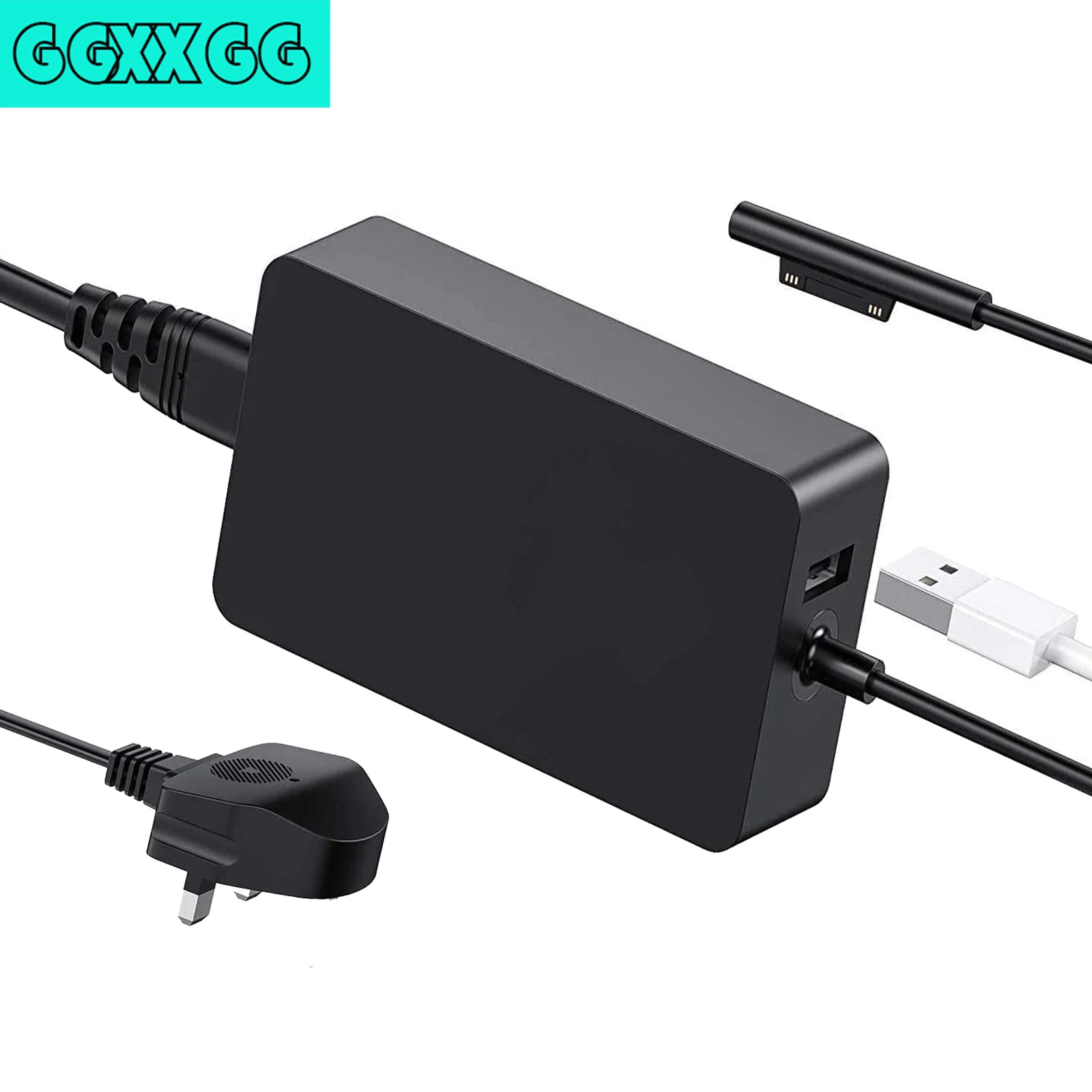 65W Fast Charge For Microsoft Surface Pro 8 7 6 5 4 3 X Surface Book GO 65w-fast-charge-for-microsoft-surface-pro-8-7-6-5-4-3-x-surface-book-go