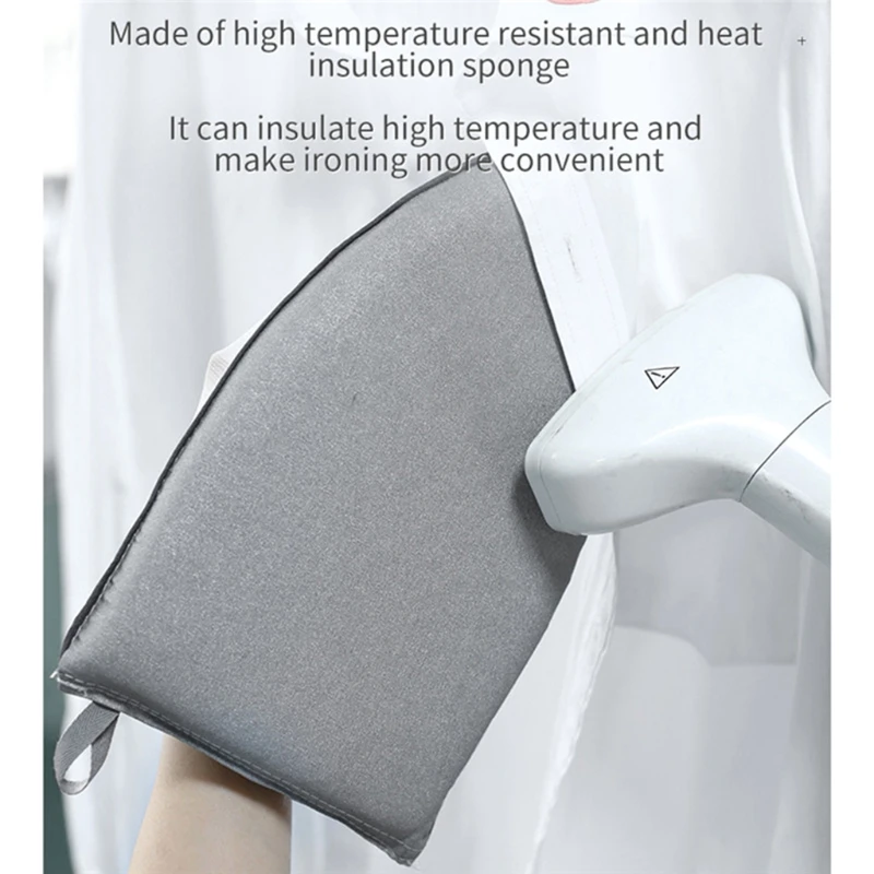 Garment Steamer Ironing Glove Anti Steam Insulation Mitt Heat Resistant Mini Sleeve Ironing Board for Clothes Steamers Dropship