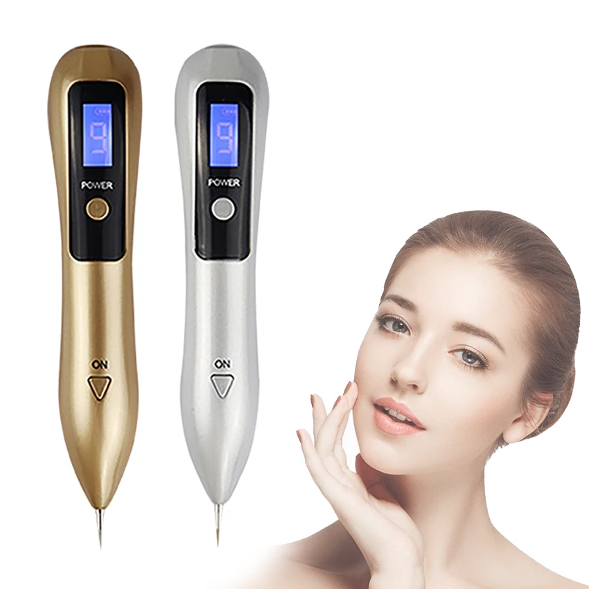 Laser Plasma Pen Freckle Remover Machine LCD Mole Removal Dark Spot Remover Skin Wart Tag Tattoo Remaval Tool Beauty Salon