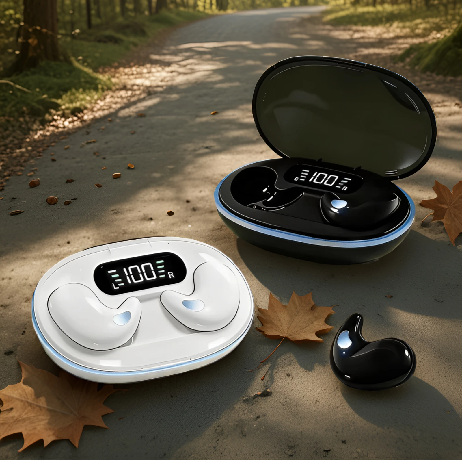 NUOVI Auricolari Bluetooth Wireless X55 TWS, Cuffie Impermeabili, Mini Auricolari Stereo TWS per Telefoni Xiaomi iPhone