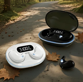 NUOVI Auricolari Bluetooth Wireless X55 TWS, Cuffie Impermeabili, Mini Auricolari Stereo TWS per Telefoni Xiaomi iPhone