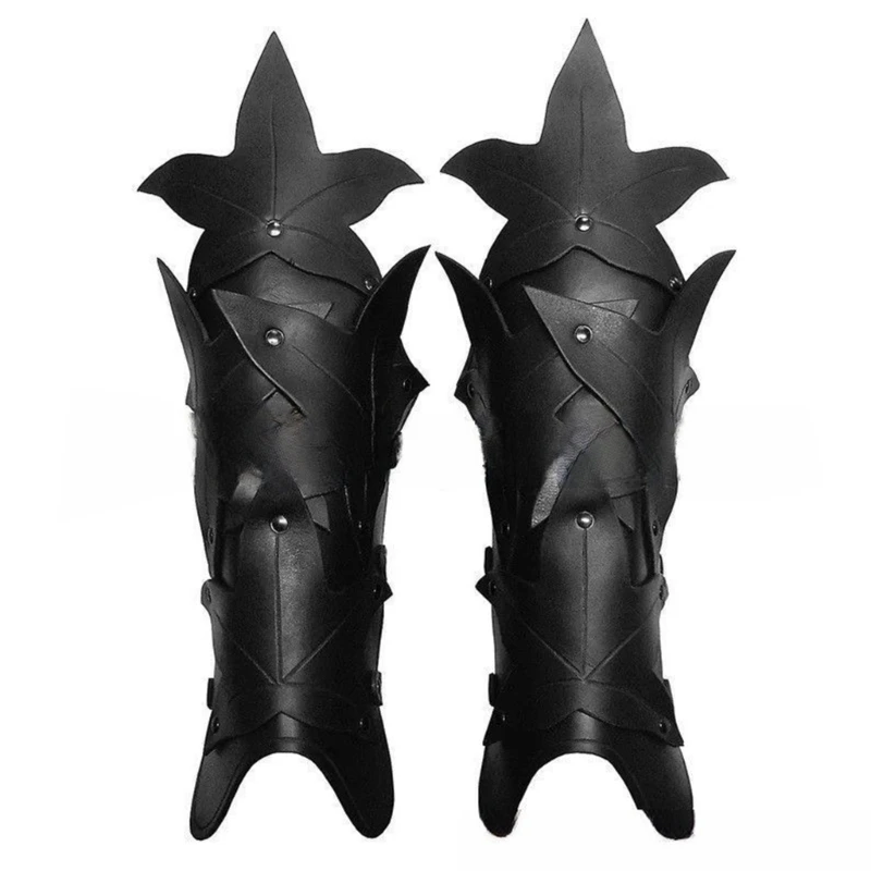 

Punk Costume Arm Guard Steampunk Bracers Role Play Stage Prop Arm Gauntlet