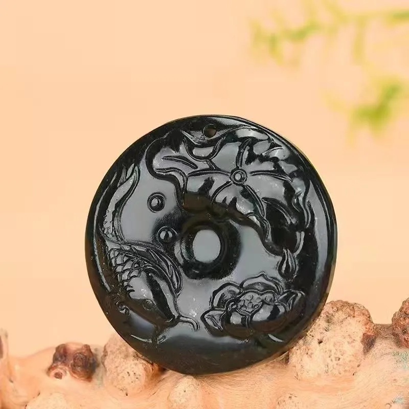 

Натуральный Тибетский нефритовый король, подвеска богатого бренда, активный магнитный бренд, мужские и женские модели