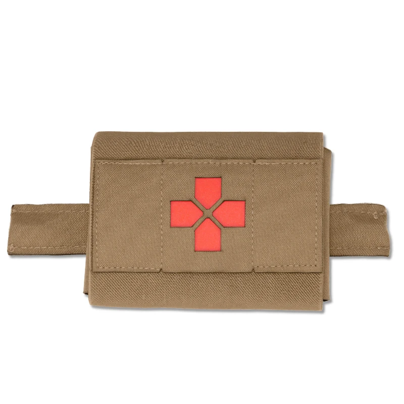 

Idogear Tactical Medical Pouch Tactical Med Kit Molle Pouch First Aid Kits Bag Airsoft Elastic Band Inside