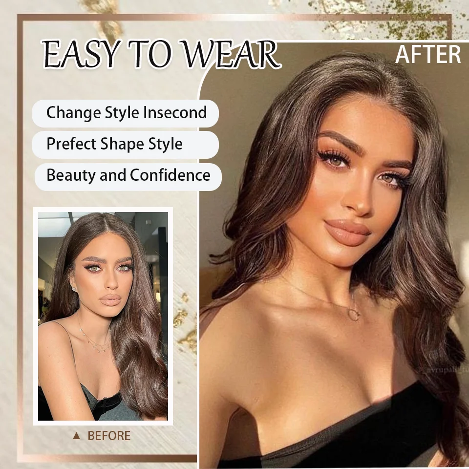 Natural Synthetic Hair Bangs Side Fringe for Women Middle Part False Bangs Clip-in Exrensions Invisible Hairpieces Daily Wear Bl